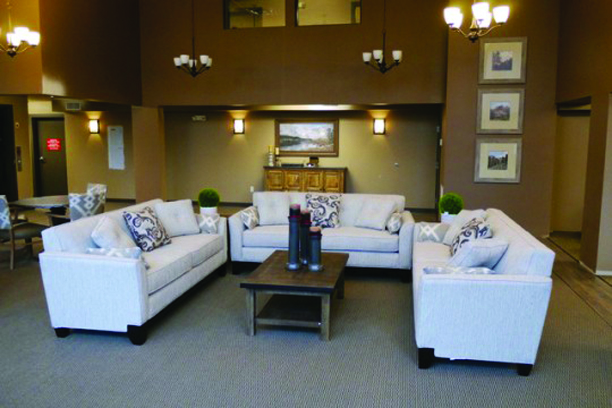 Social areas are among the features of the new Alder Ridge community in Milton. 