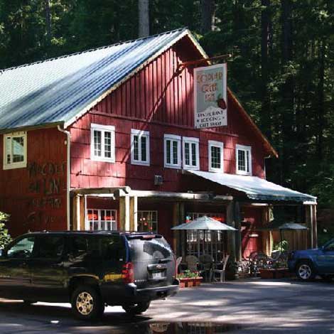 Copper Creek Inn and Restaurant in Ashford has been a landmark on the road to Mount Rainier National Park for almost 100 years.