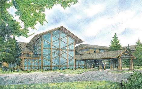 This is how Wesley Homes Bradley Park would look from the front. (Courtesy graphic)