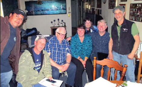 Some of the Elmwood Mobile Manor residents who formed a cooperative and became owners of the Puyallup-area community.