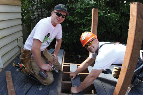 Volunteers do home repairs and improvements in Pierce and King counties through Rebuilding Together Puget Sound.