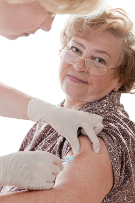 According to studies, an annual flu shot is one of the ways about 75 percent of seniors try toward off the flu.
