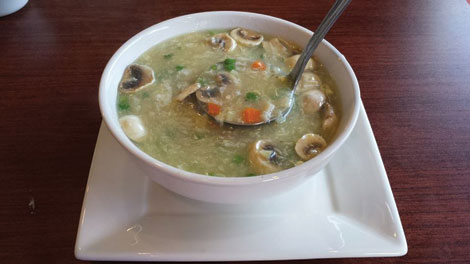 Pacific Jadeâ€™s egg drop soup is a welcome warmup. (Courtesy photo) 