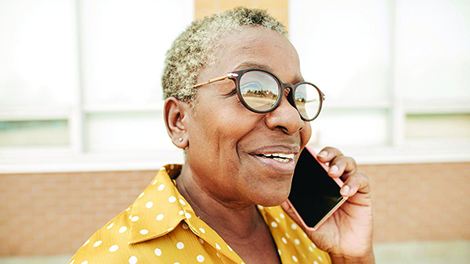 A monthly credit for seniors’ phone bills