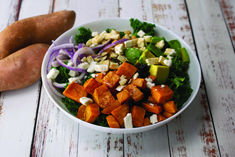 Sweet potatoes can supercharge a salad